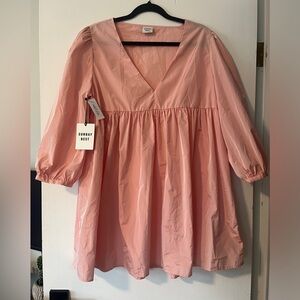 NWT Aritzia Sunday Best Jinx Dress Pink‎ Size Large